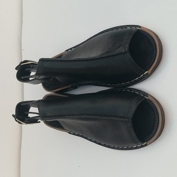 Clark's Somerset Womens Caberet Charm Peep-toe Leather Sandals 6 - Picture 3 of 9